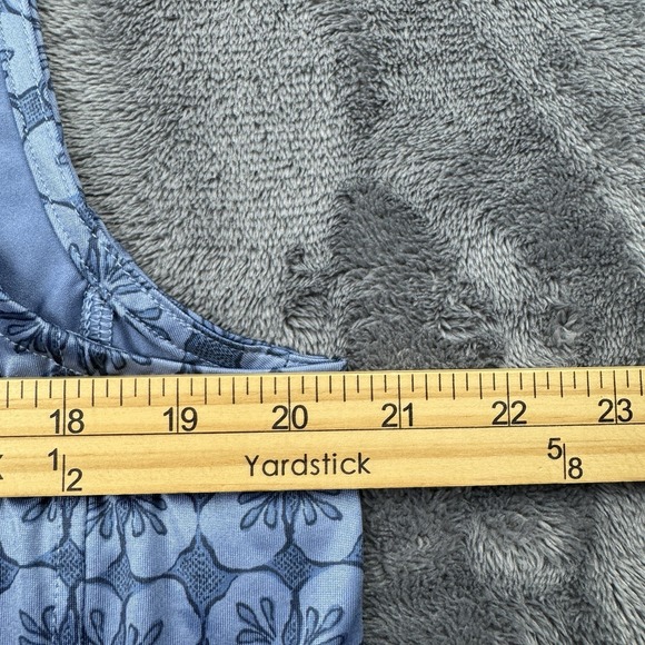 Vineyard Vines Women's Large Floral Printed Performance Shirt Golf Tennis Active - Picture 5 of 8